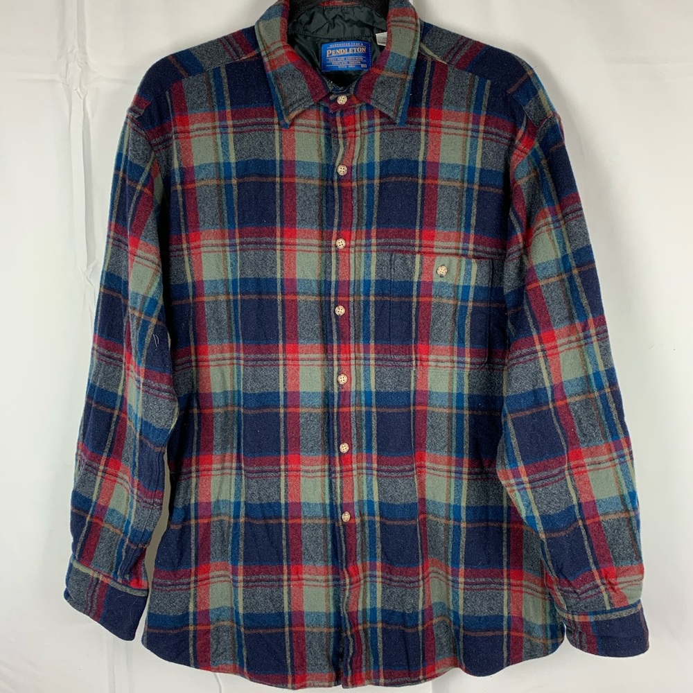 Vintage Pendleton 100% virgin wool flannel